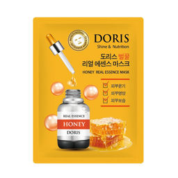 Doris Honey Real Essence Mask - Тканевая маска для лица с экстрактом меда, 25 мл