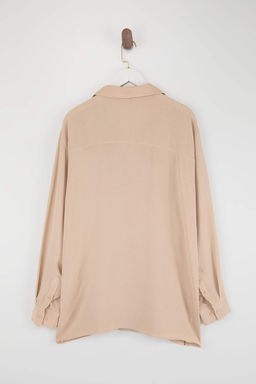 TRENDYOL MAN Siyah Regular Fit Fit Apas Yaka Yazl?k Keten Gorunumlu Buyuk Beden Gomlek TMNSS24AX00012 - Trendyolmilla фото 16