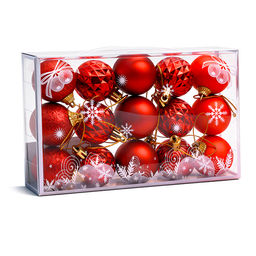 Набор новогодних украшений "Сказочный праздник" (15 шт х 4см)