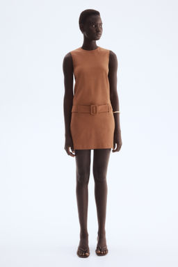 Belted mini dress - H&m фото 2