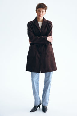 Knee-length coat - H&m фото 7