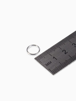 Кольцо соединительное СМ-984, 1?10 мм, набор 50 г,  145 шт. цвет серебро