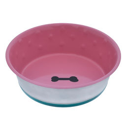 Нескользящая миска "Хади", розовая, 1900 мл AEDHD-4