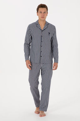 Erkek Lacivert Pijama Tak_m_