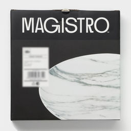 Десертные тарелки Magistro Real Marble, d=21 см, набор 2 шт., фарфор, белые фото 10