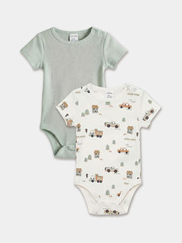 Erkek Bebek ??t??tl? Body 2li