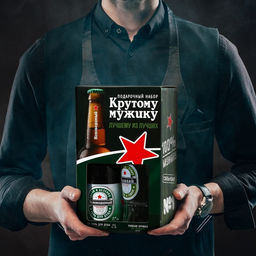 Подарочный набор мужской Крутому мужику, гель для душа, 500 мл и пивная кружка, 500 мл - Чистое счастье фото 3