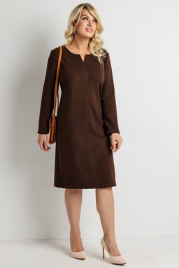 Платье женское 6162Н/04/Коричневый