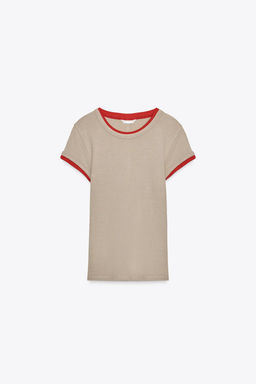 DOUBLE T-SHIRT - Zara фото 15