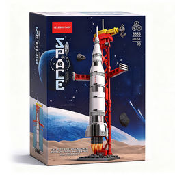 Конструктор "Ракета" (93 дет.) в коробке