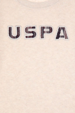 Erkek _ocuk Krem Melanj Kazak Sepette S_rpriz _ndirim - U.s. polo assn фото 4