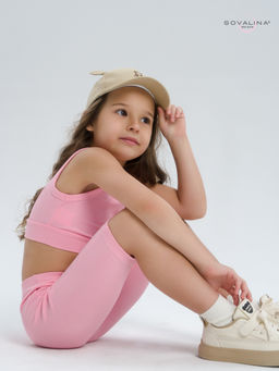 Костюм Тренд лапша розовый - Sovalina фото 11