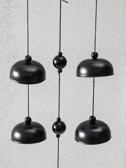 Музыка ветра металл "Ом (мантра)" 4 колокольчика 62х10х5 см