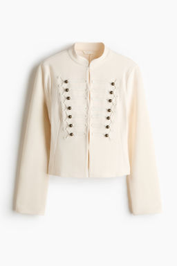 Chaqueta en punto de crep?