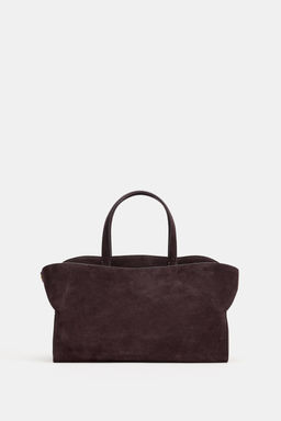 BOLSO PIEL CITY / Marr?n