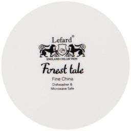 ТАРЕЛКА ЗАКУСОЧНАЯ LEFARD ЛЕСНАЯ СКАЗКА БЕЛКА 20,5 СМ  фото 3