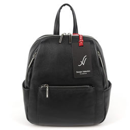Женский кожаный рюкзак Sergio Valentini SV-SZ749/C Блек - Cidirro фото 2