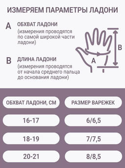 Рукавички норка чертополох - Davidovfox фото 11