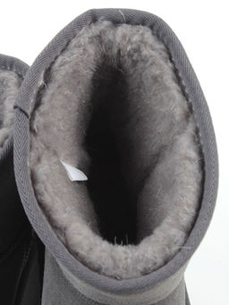 04-PF8521-5 GRAY Угги женские (натуральная замша, 100% шерсть)
