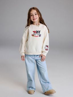 Hello Kitty Bask?l? Kal?n K?z Bebek Sweatshirt