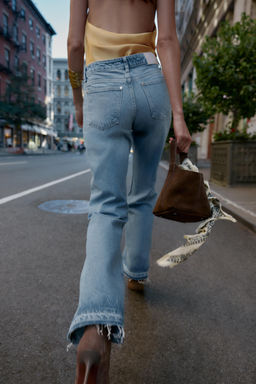 Z1975 MID-WAIST BOOTCUT JEANS - Zara фото 3