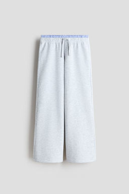 Joggers con pretina doble