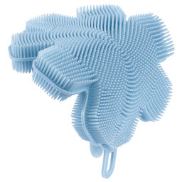 51849 GIPFEL Губка силиконовая CLEAN SERIES для мытья посуды, 12 см. Цвет: голубой  фото 4