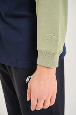 Лонгслив Темно-синий - Anta фото 6