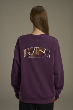 Свитшот утепленный Фиолетовый