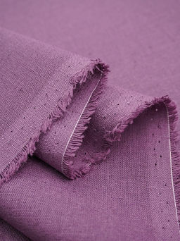 Полулен постельный цв.Лилово-сливовый флер, ш.2.2м, лен-30%, хлопок-70%, 155гр/м.кв