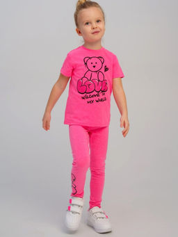 12522228 Брюки трикотажные для девочек (легинсы) - Playtoday фото 4