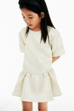 Vestido en tejido jacquard - H&m фото 2