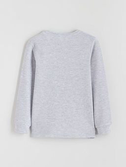 Bisiklet Yaka Basic Erkek ?ocuk Pijama ?st