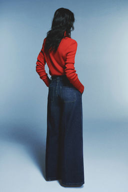 Super Wide High Jeans - H&m фото 7