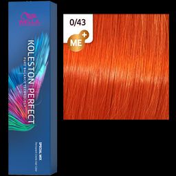 Краска Koleston Perfect Mix 0/43 Красный золотистый, Wella Professionals