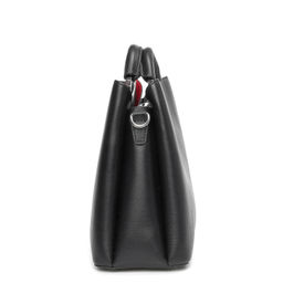 Y1389-1 black женская кожаная сумка " Тоут" Barcelo Biagi