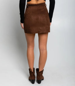 Юбка #КТ8522 (2), шоколадный