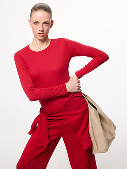 Bisiklet Yaka Kad?n Body