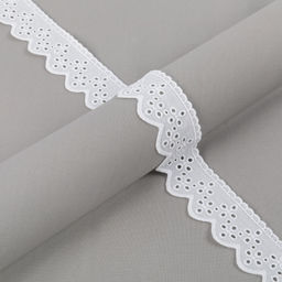 Шитье Gamma 38 мм GYEM-3801 в рулоне 9 м 0.2 м Турция белый