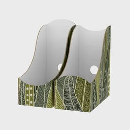 VAL BT-3VP-90 Лотки для бумаг верт., тетрадные, 21*18*9 см, набор 6 шт., BOTANIC, шт - Valiant фото 14