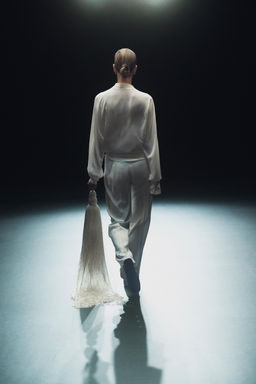 BLUSA CRUZADA FLUIDA ZW COLLECTION / Crudo