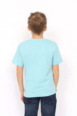 CRB wear/ CSKB 63825-43-412 Футболка для мальчика,голубой/Ex.Cherubino  фото 3