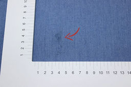 Сорочечная джинсовая ткань цв.Сине-голубой, СОРТ2, ш.1.45м, хлопок-50%, вискоза-50%, 137гр/м.кв - Купава фото 3