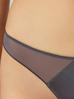 Цена за 2 штуки! Трусы бразилиана женские серые - Mark formelle фото 5