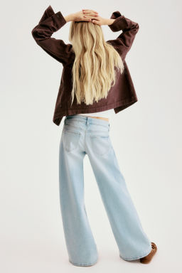 Wide Leg Low Jeans - H&m фото 8