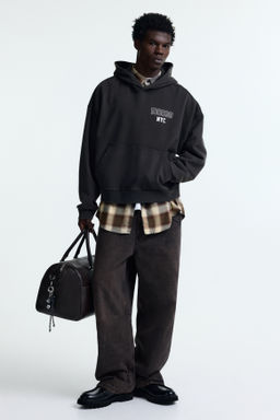 Sudadera con capucha y estampado Oversized Fit - H&m фото 10