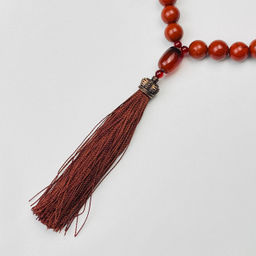 Четки из кирпичной Яшмы (33 бусины) - Радуга самоцветов фото 2