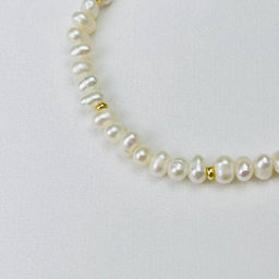 Анклет "браслет на ногу" из Жемчуга 21 см +