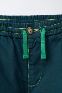 BALLOON TROUSERS WITH TOPSTITCHING - Zara фото 7