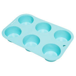 Форма для выпечки силикон. 6 ячеек, арт YH002 HL-090, (круглые) (649139, 726011)